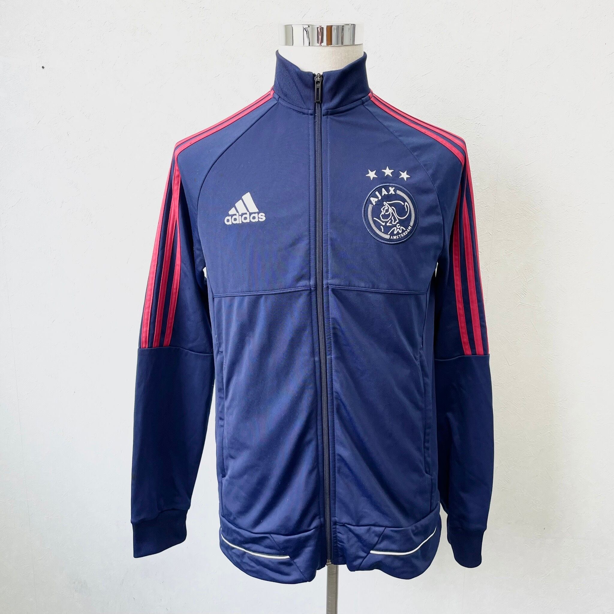 AJAX】アディダス トラックジャケット 刺繡ロゴ サイドライン