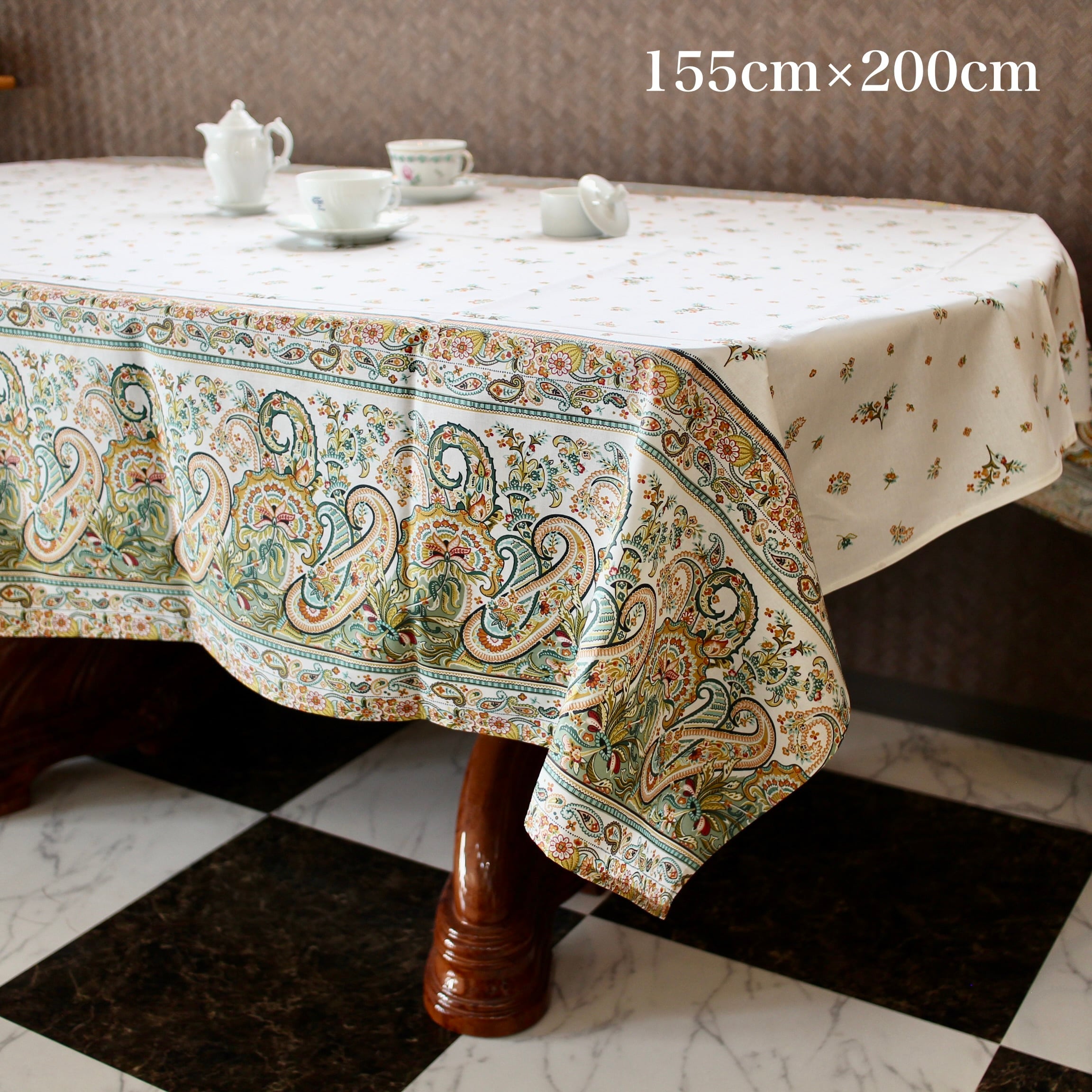 新品未使用　フランス製テーブルクロス　大きめ260×170 新品未使用 フランス製テーブルクロス 大きめ260×170 楽天市場