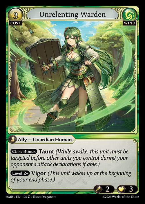 【AMB】:Unrelenting Warden / AMB-195