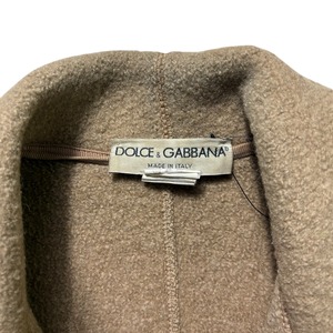 early DOLCE&GABBANA tweed double breasted coat