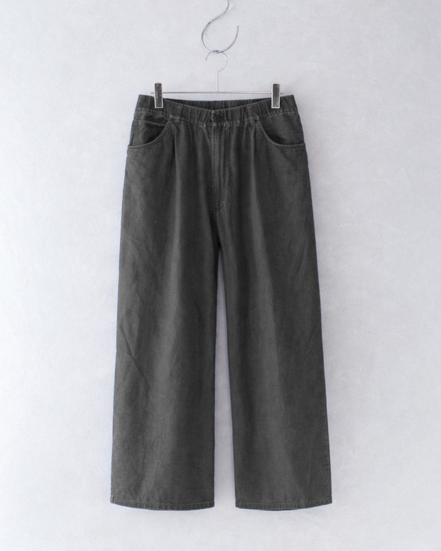 VOAAOV 6oz DENIM 5-Pocket Easy Pants BLACK USED