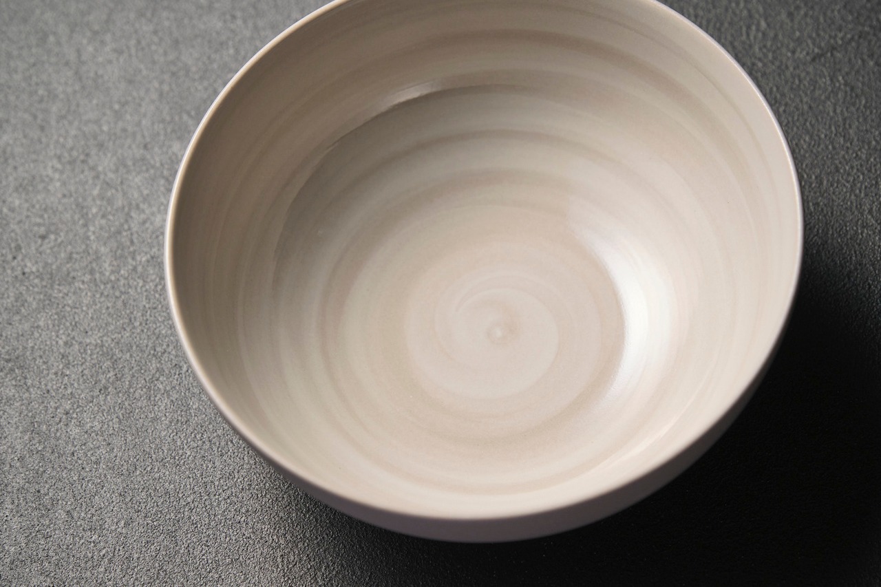 MORIYAMA カシミアグレー シリアルボウル φ14.0cm