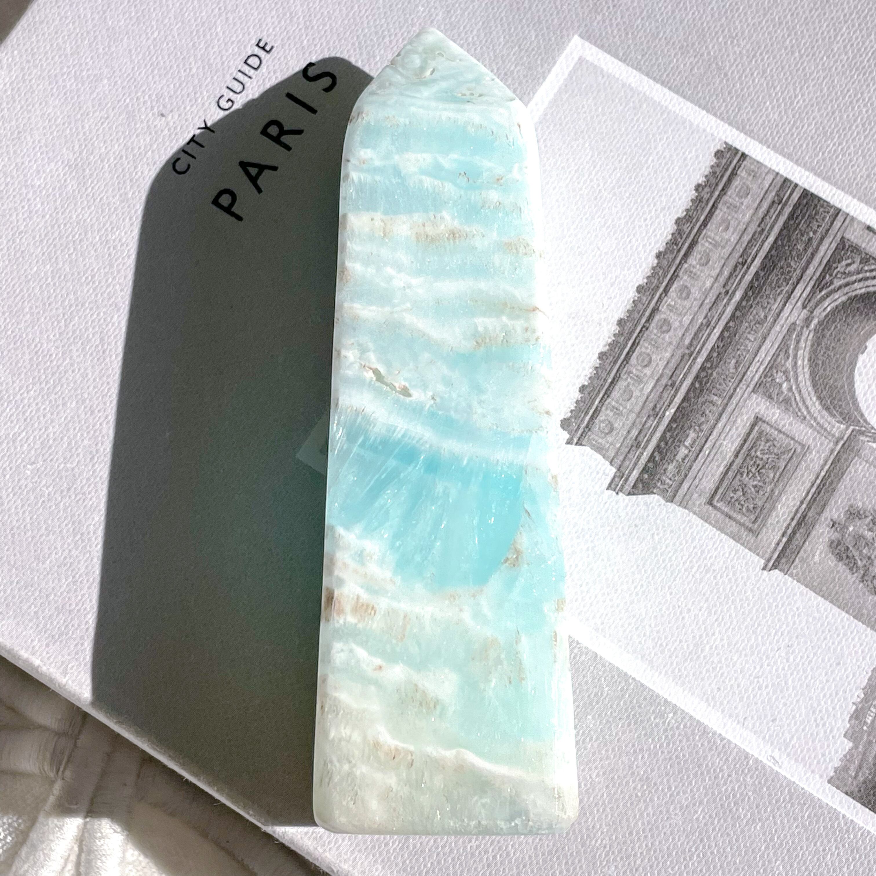 *Rare* Caribbean Blue Calcite Point 2✧ カリビアンブルーカルサイト