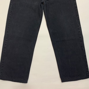 6116  Levi'sリーバイス デニムパンツ ブラック W32