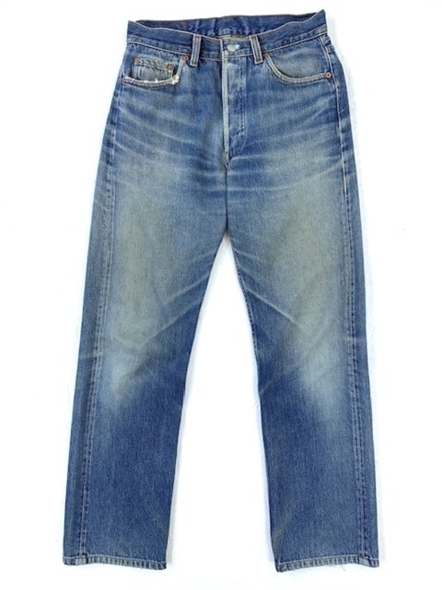 M-228  リーバイス Levis501レギュラー古着 1990年米国製刻印555バレンシア製  W 74cm(ぐるり）股下 73cm