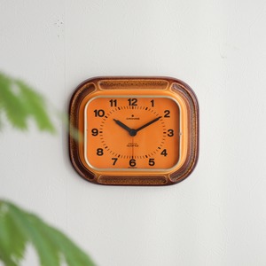 SPACE AGE CERAMIC WALL CLOCK | JUNGHANS | 1970s | Germany