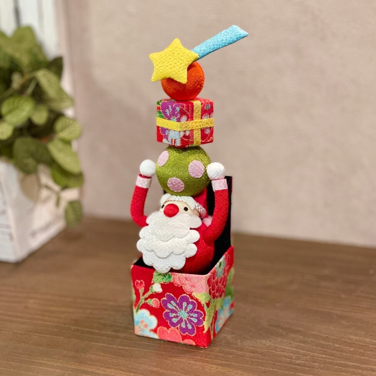 サンタボックス サンタクロース サンタさん メリークリスマス 和雑貨