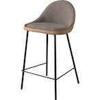 チェア TEC-42 カウンターチェア チェアー 椅子 いす バーチェア ラウンジチェア ハイタイプ お洒落 おしゃれ 座面2色 カウンタースツール リビング ダイニング カフェ ショップ 店舗 ベージュ ブラウン