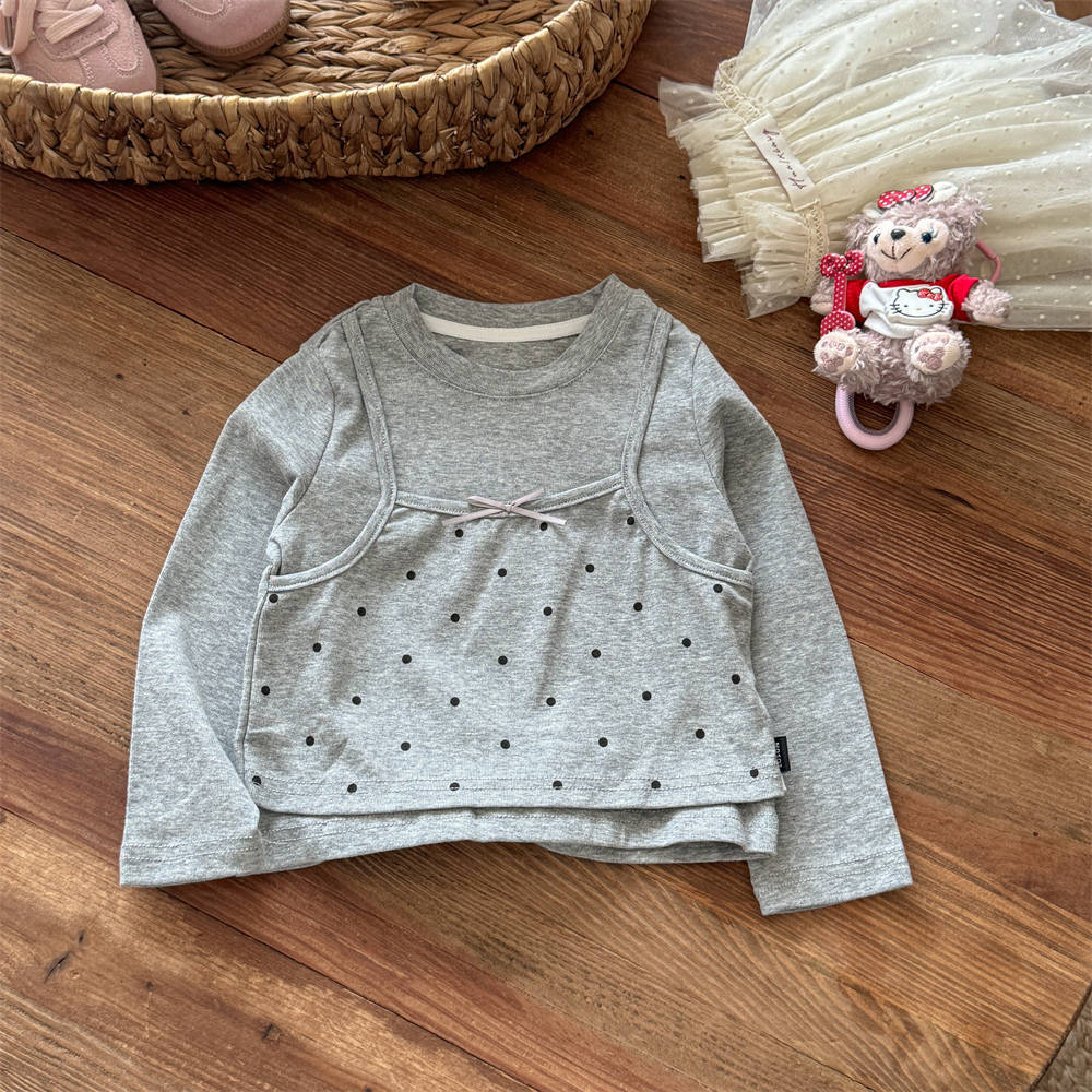 キャミレイヤードトップス