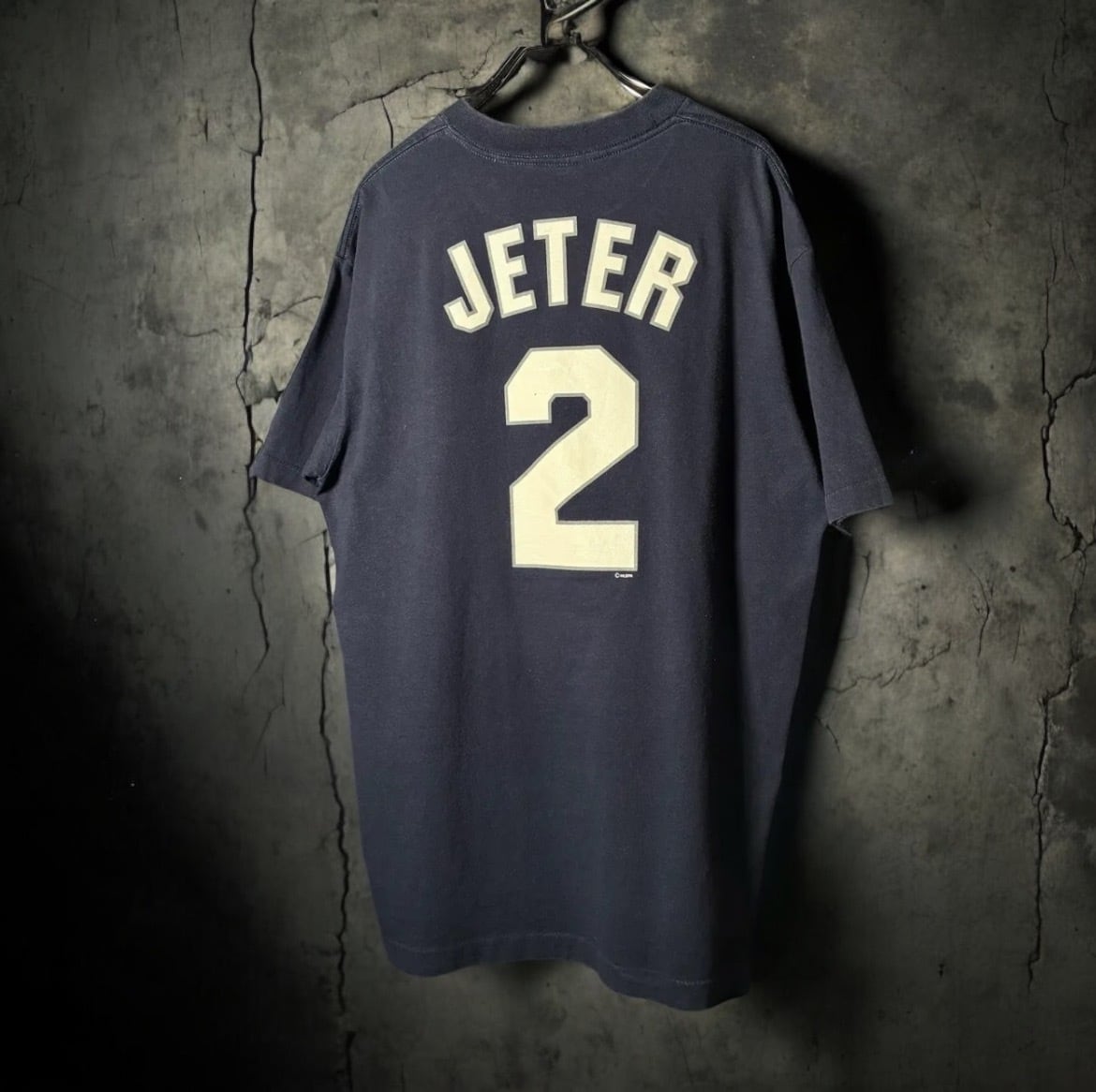 【希少】新品未使用　majestic ニューヨークヤンキース　デレクジーター　S Majestic 90s USA MLB NEW YORK YANKEES JETER 2 ニューヨーク
