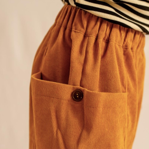 【KoqueLiKo】【23AW】【KK233107】【S-T】Pumpkin pants