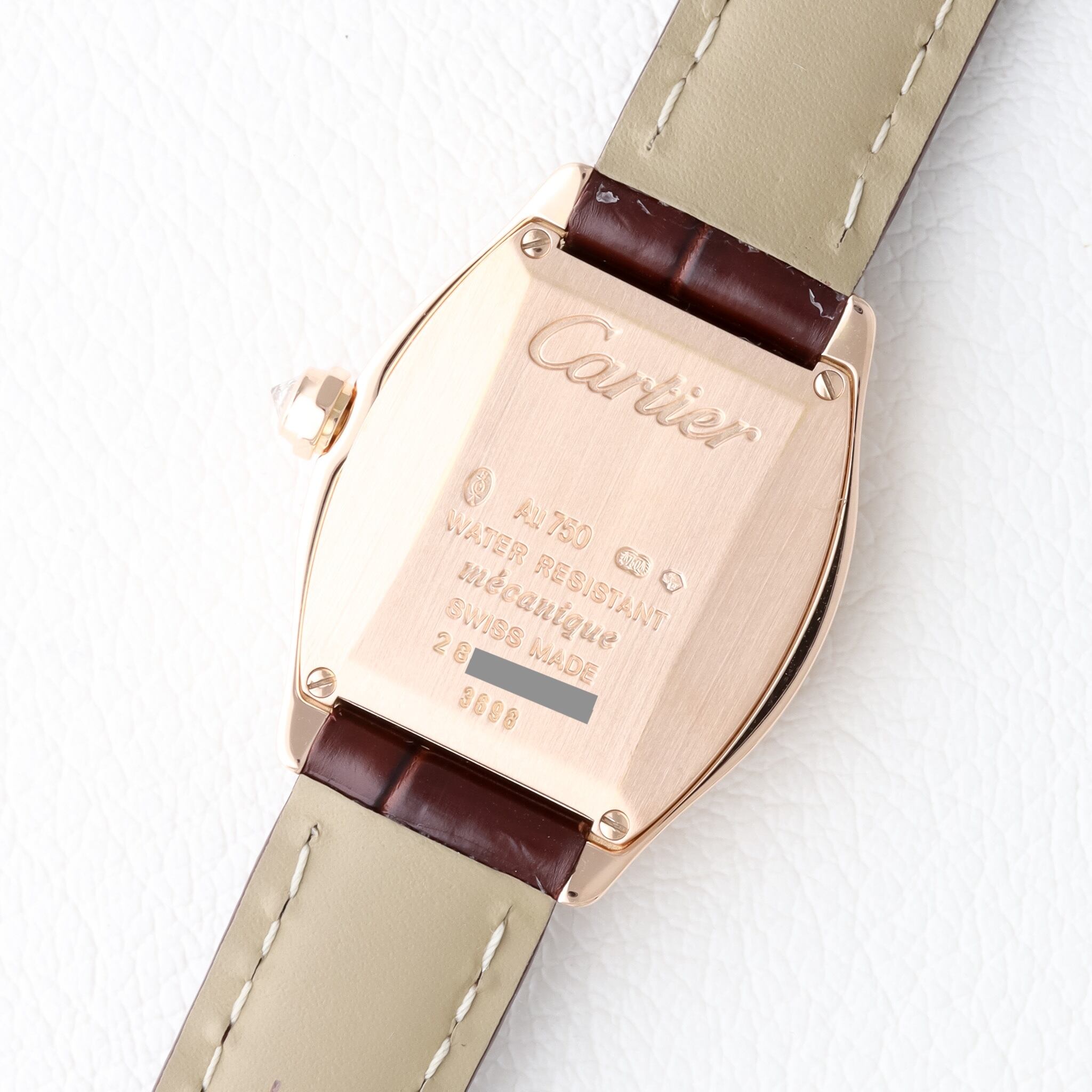 Cartier★カルティエ トーチュ ダイヤ シングルピアス 750(PG) カルティエ トーチュ PG 純正ダイヤモンド 手巻き | Ante Official select