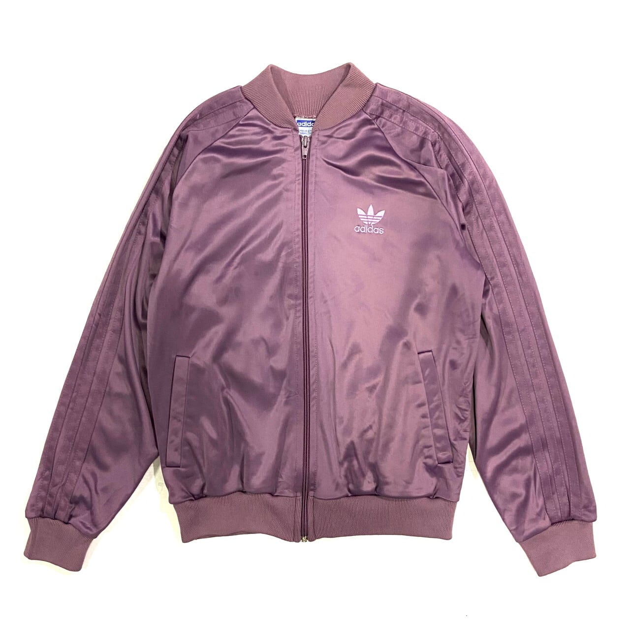 adidas トラックジャケット　紫