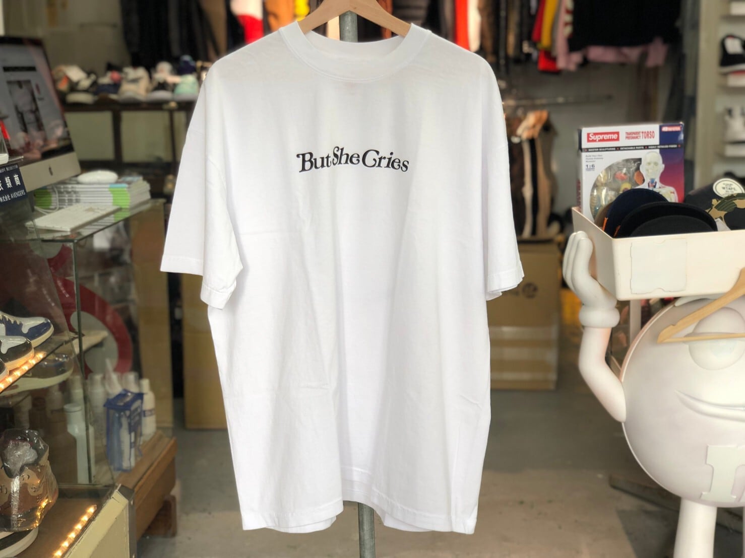 GIRLS DON'T CRY Verdy × De-void But She Cries TEE WHITE XL ...