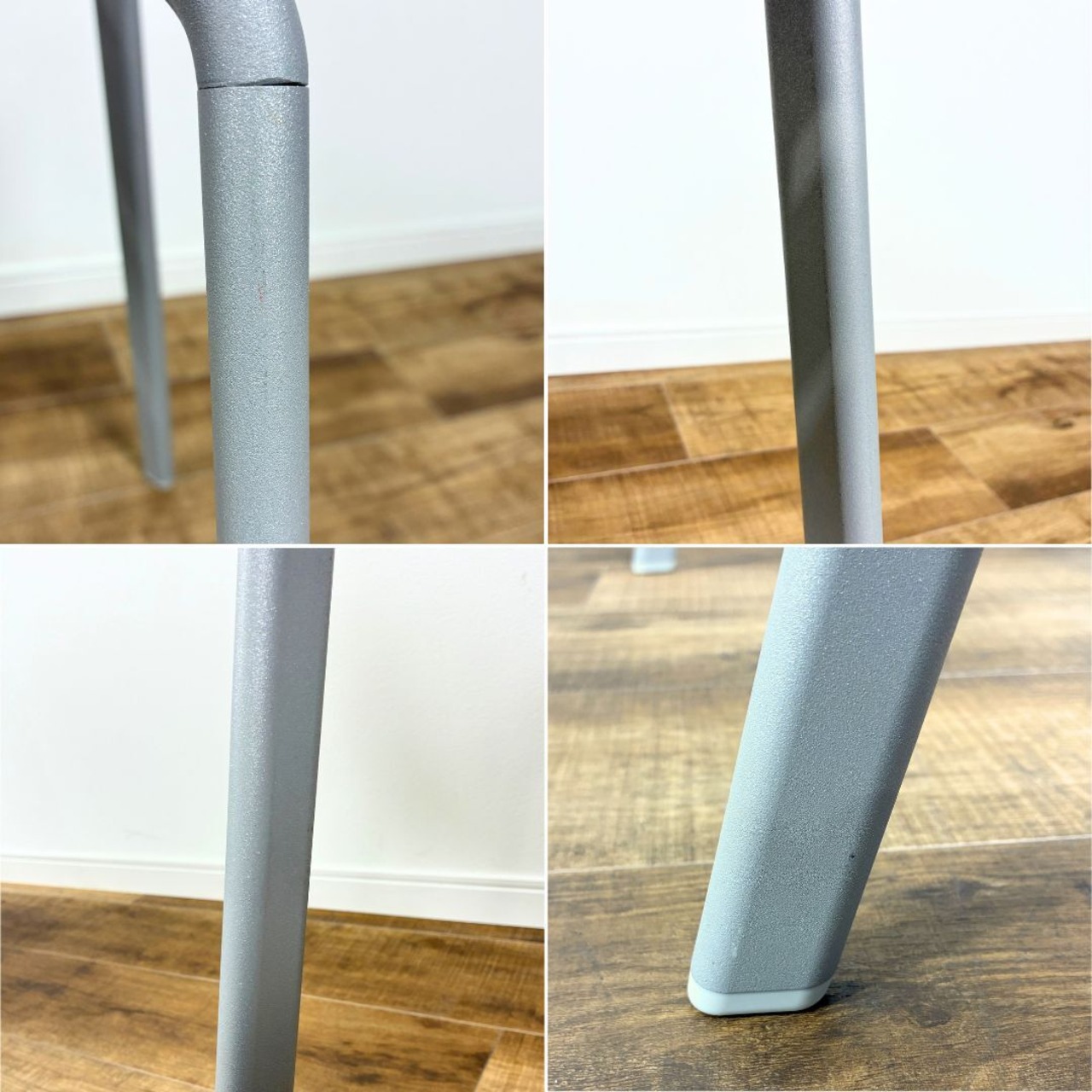 【展示品】MAGIS PLATO CHAIR metallic gray マジス プラート チェア メタリックグレー スタッキング可能 屋外使用可能 ダイニングチェア ガーデンチェア デザイナーズ家具 グレー系【送料無料】
