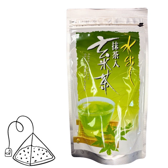 水出し 抹茶入玄米茶 ティーバッグ 5g×20個入り