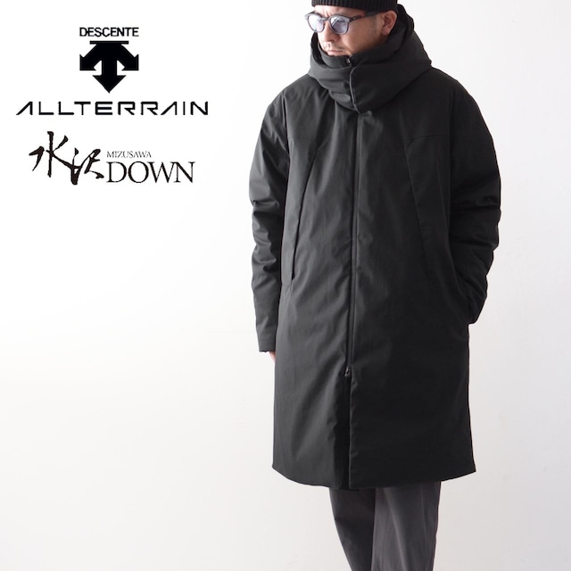 DESCENTE ALLTERRAIN [デサントオルテライン] MIZUSAWA INVISIBLE DOWN COAT -INV-04- [DAMWGK35U] 水沢インビジブルダウンコート-INV-04-【ギャランティーカード付き】ダウンジャケット・ダウンコート・ロングコート・MEN'S [2023AW]