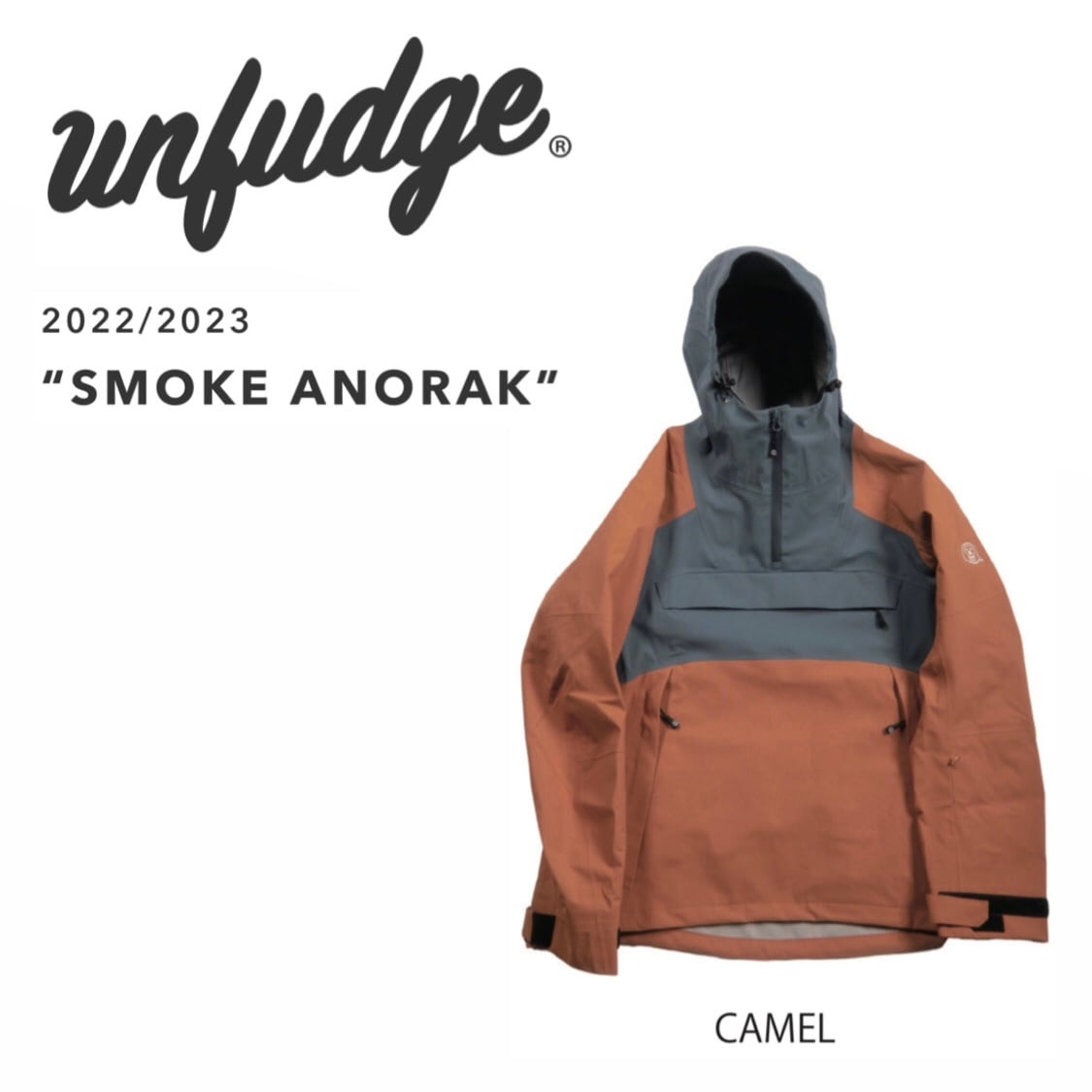 22-23 UNFUDGE SMOKE ANORAK スノーボード ウェア アンファッジ バック