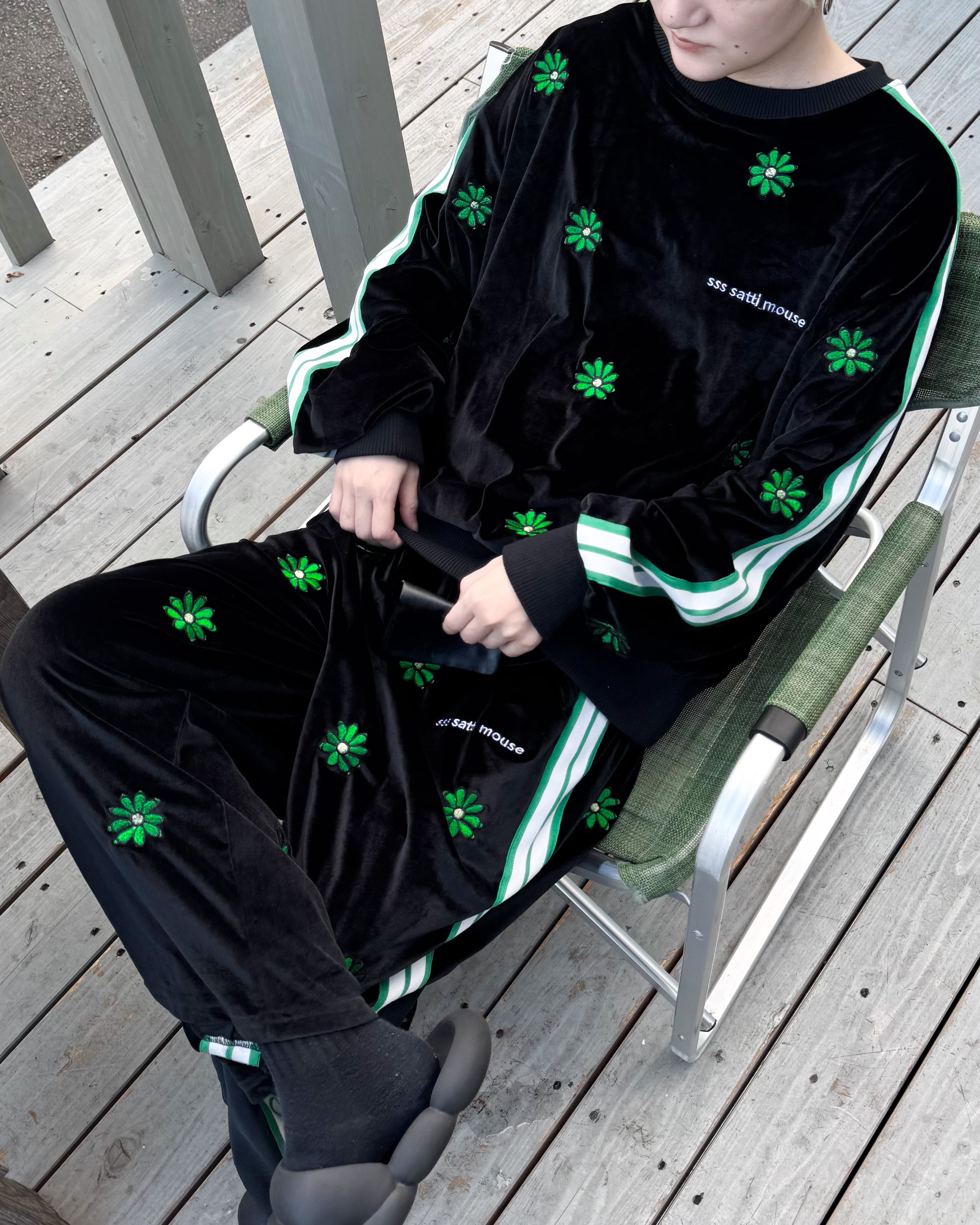 数量限定】flower velour [SET UP] ¥1000off | ssssattimous