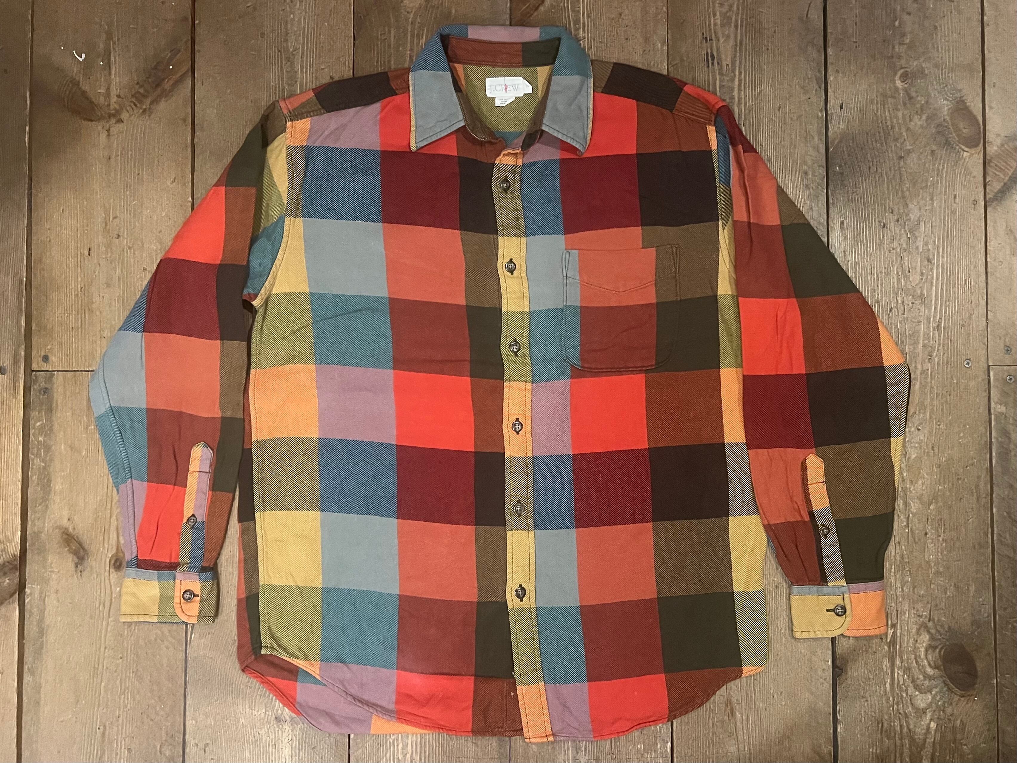 1950's アーガイル柄 プリントネルシャツ | snug fukuoka