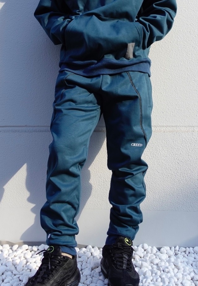 《Premium》 Classy jogger pants / Bottle Green