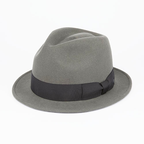 C-PLUS HEAD WEARS(シープラスヘッドウェアーズ) 703WF A-PINCH WOOL FELT HAT エーピンチウールフェルトハット グレー