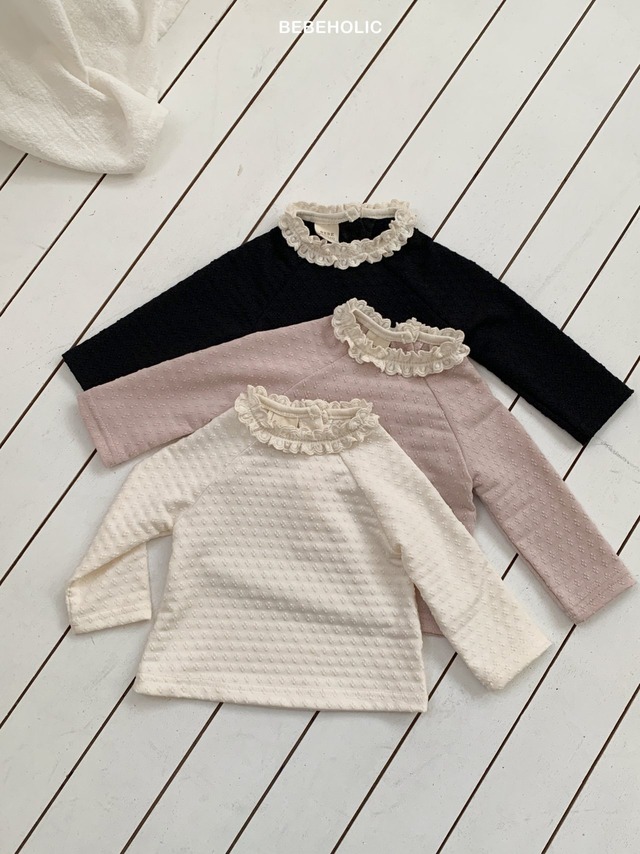 【即納】bebeholic/clover lace  T