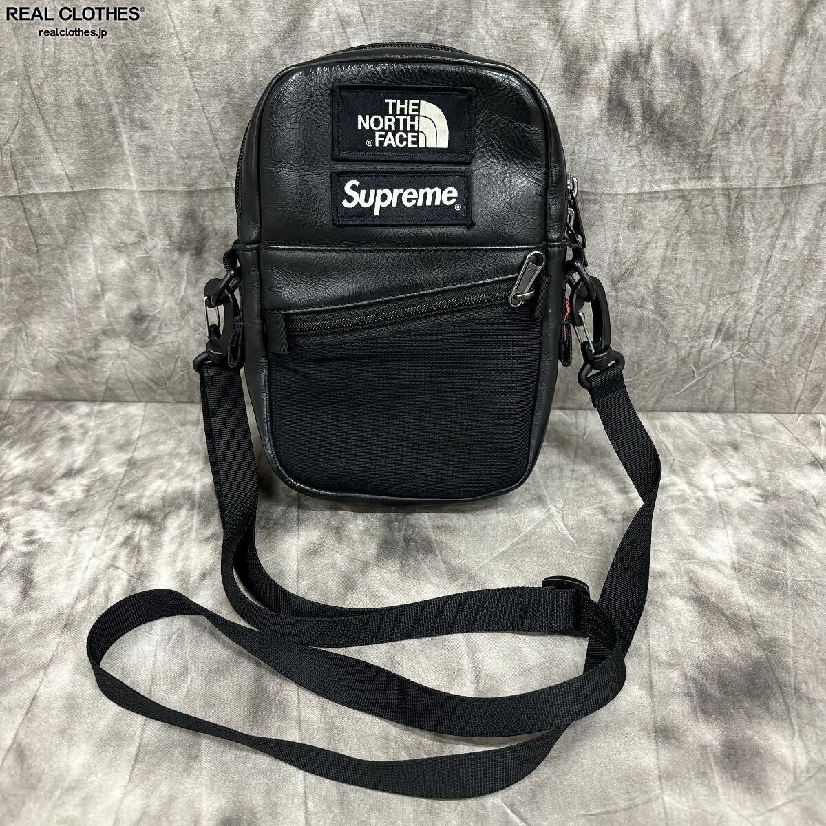 18AW Leather Shoulder Bag 黒ノースフェイスコラボ 18AW Leather Shoulder Bag 黒ノースフェイスコラボ