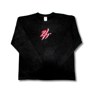 ZHRT | SIMPLE LOGO Long-T chst 【BLACK】