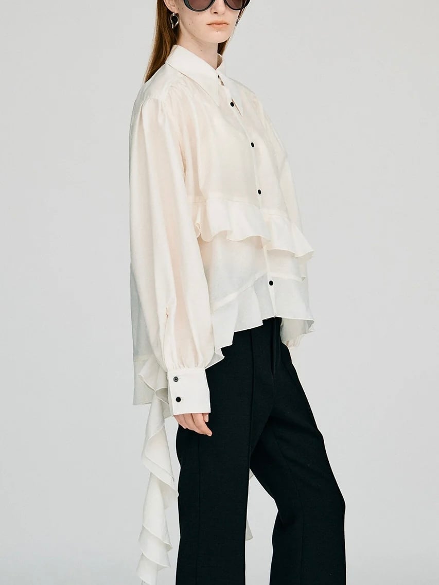 26AW | WOMEN】PRANK PROJECT プランクプロジェクト / シャツ / Sheer