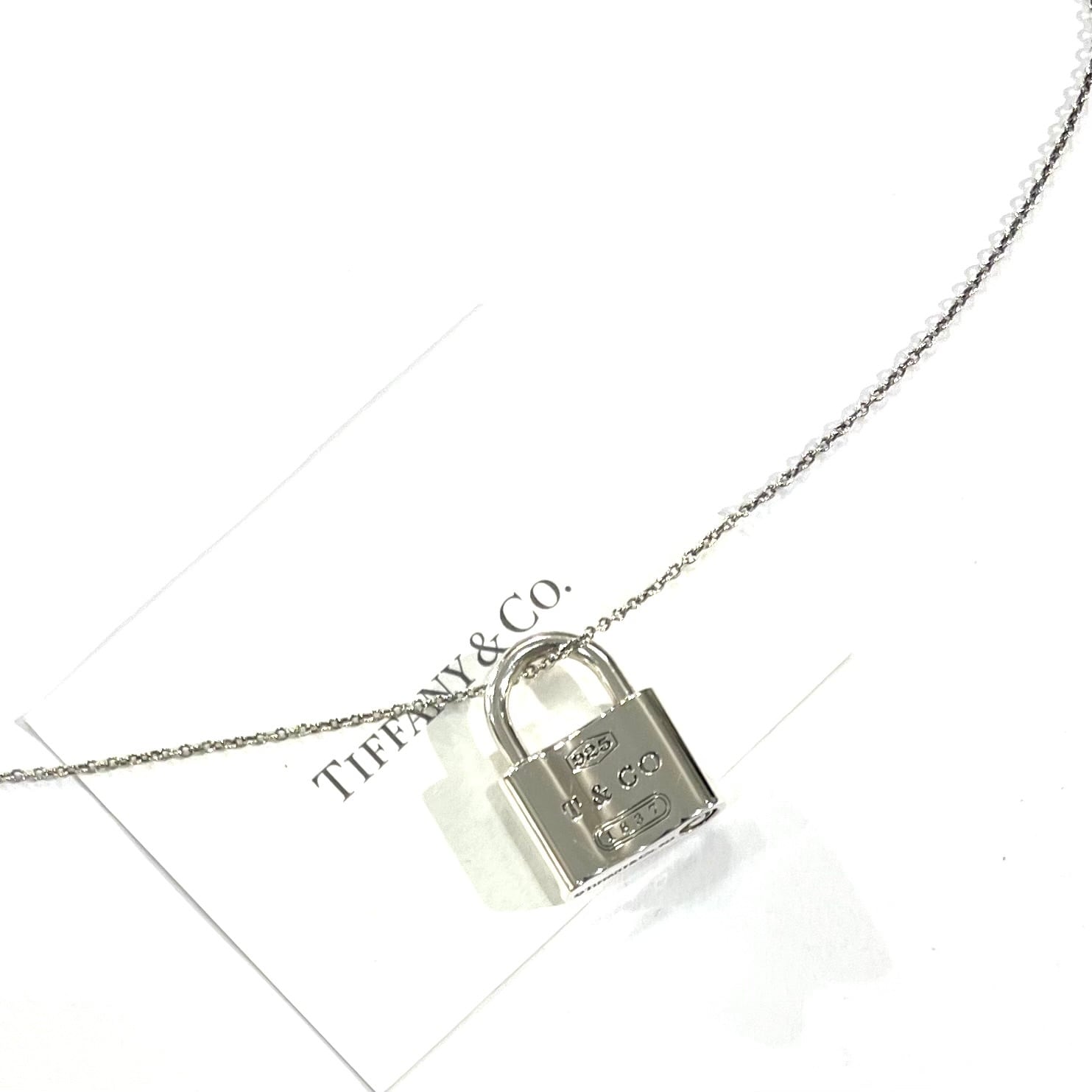 TIFFANY&CO.】2698 ティファニー1837 カデナ ネックレス SV925