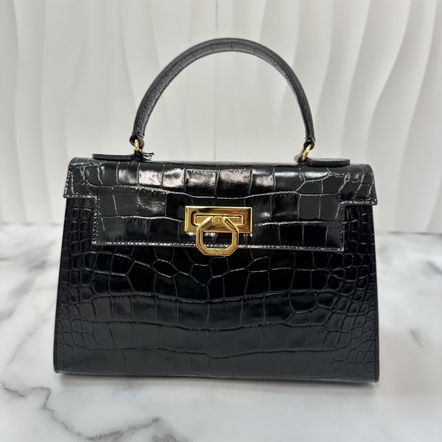 ELENA 243 / Croco Black