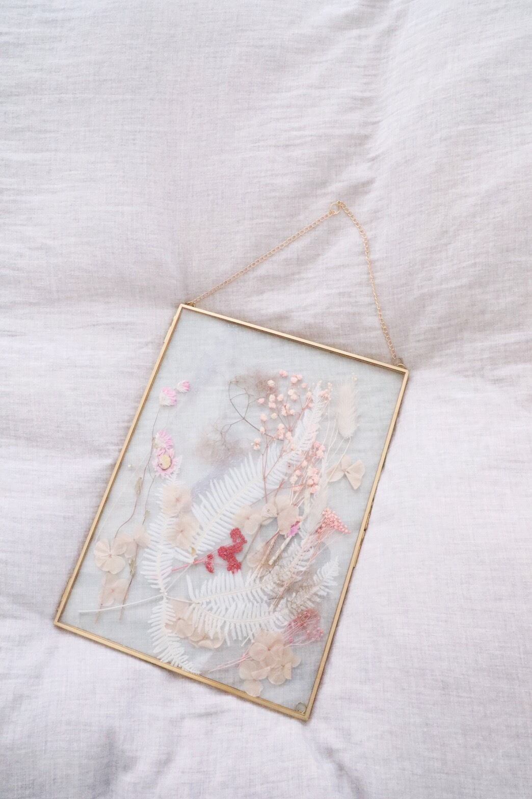 プリザーブドフラワーのアイアンフレーム