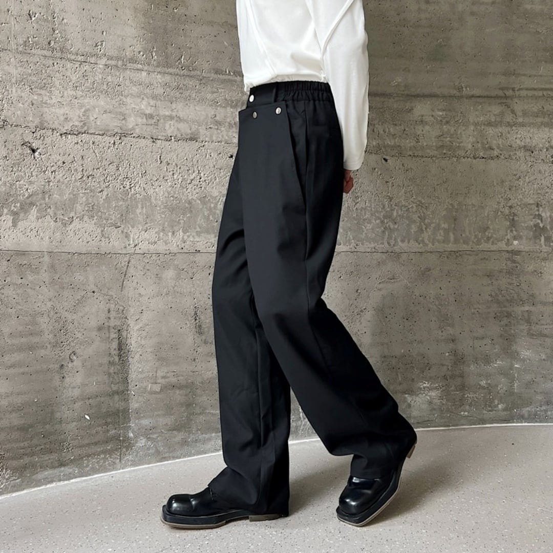 プリーツワイドスラックス｜Pleated Wide Slacks 【k249】 | PAY ID