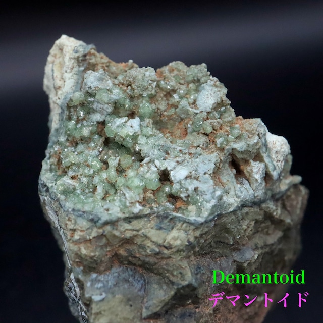 超レア!デマントイド アンドラダイト 21.9g ガーネット柘榴石 AND230 鉱物 原石 天然石