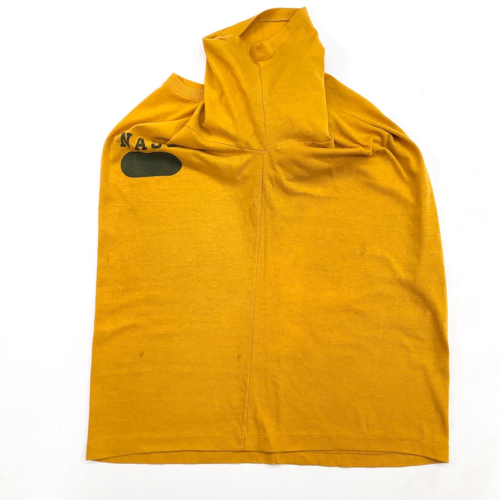 CHAMPION 70年代 USA製 バータグ 後期 染み込み ワンポイント プリント