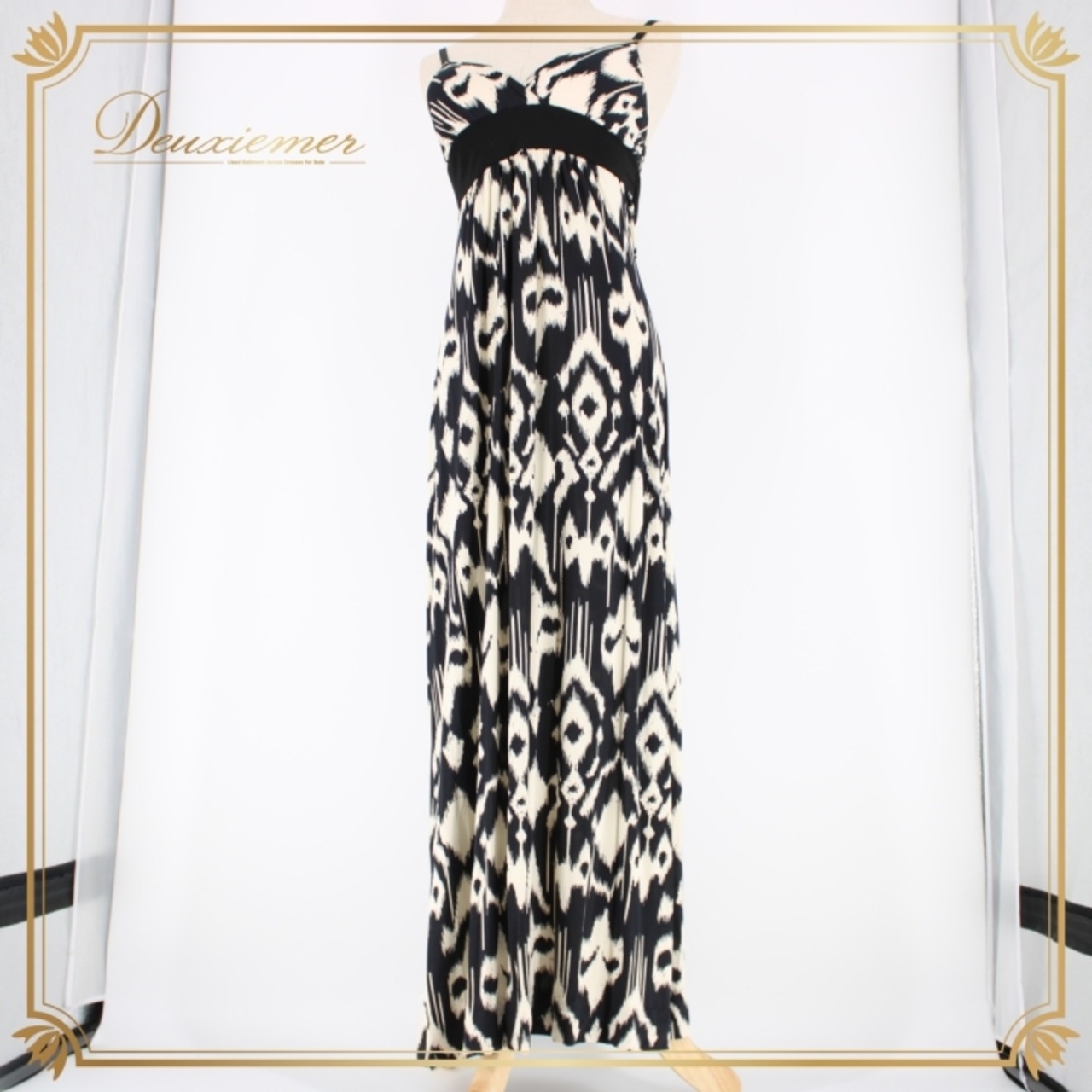 社交ダンス 衣装 スタンダード ドレス ワンピース レッスンウェア パーティ衣装 オールシーズン 黒 白 ブラック系 ホワイト系 ノースリーブ バイカラー アメリカ製 伸縮性 有り スタイルアップ 胸パッド 有り ポリエステル スパンデックス