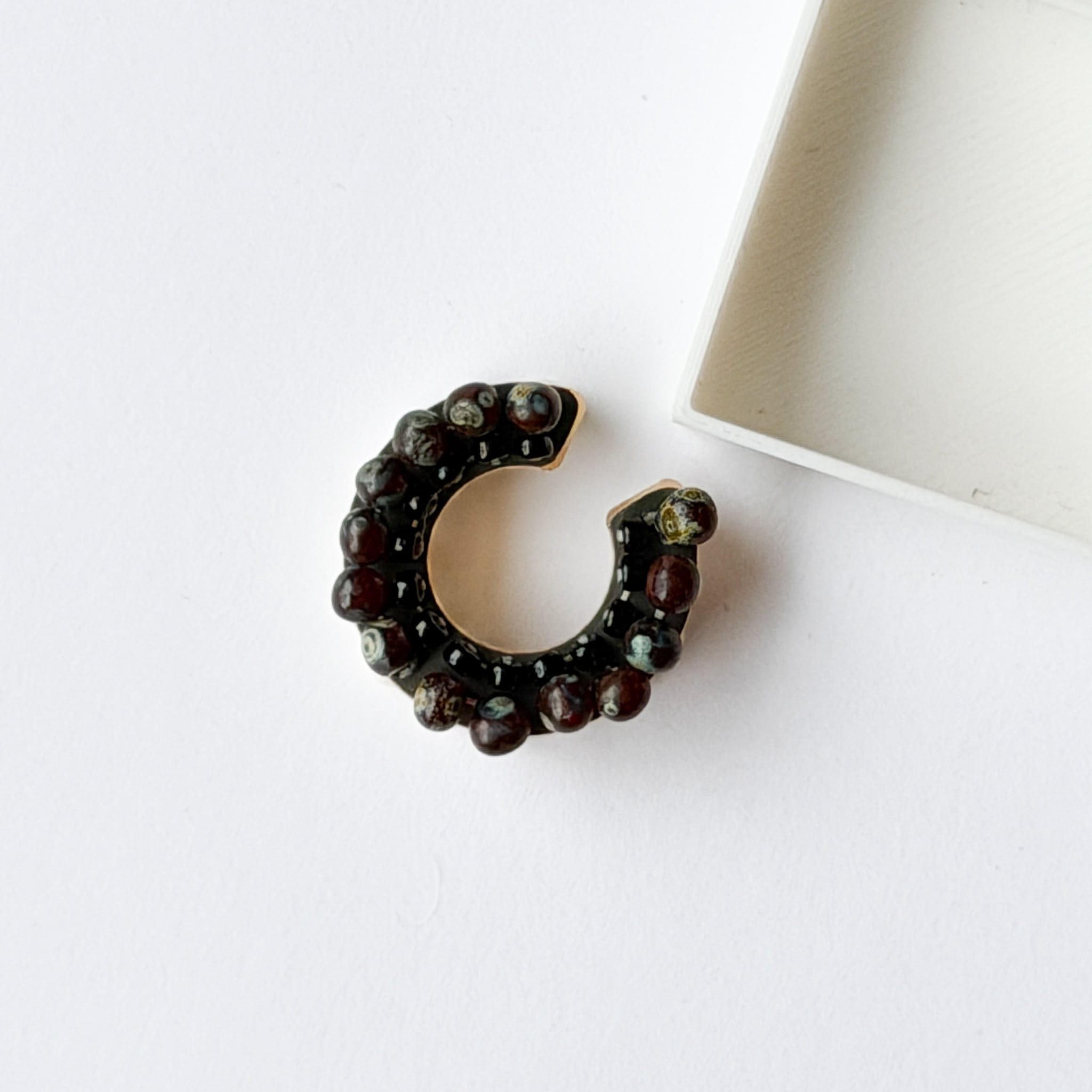 puzzle ring ear cuff 'bicolor' [14]