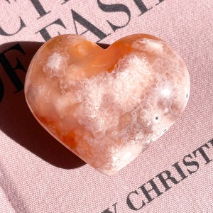 Flower Agate Heart 8 ✧ フラワーアゲート
