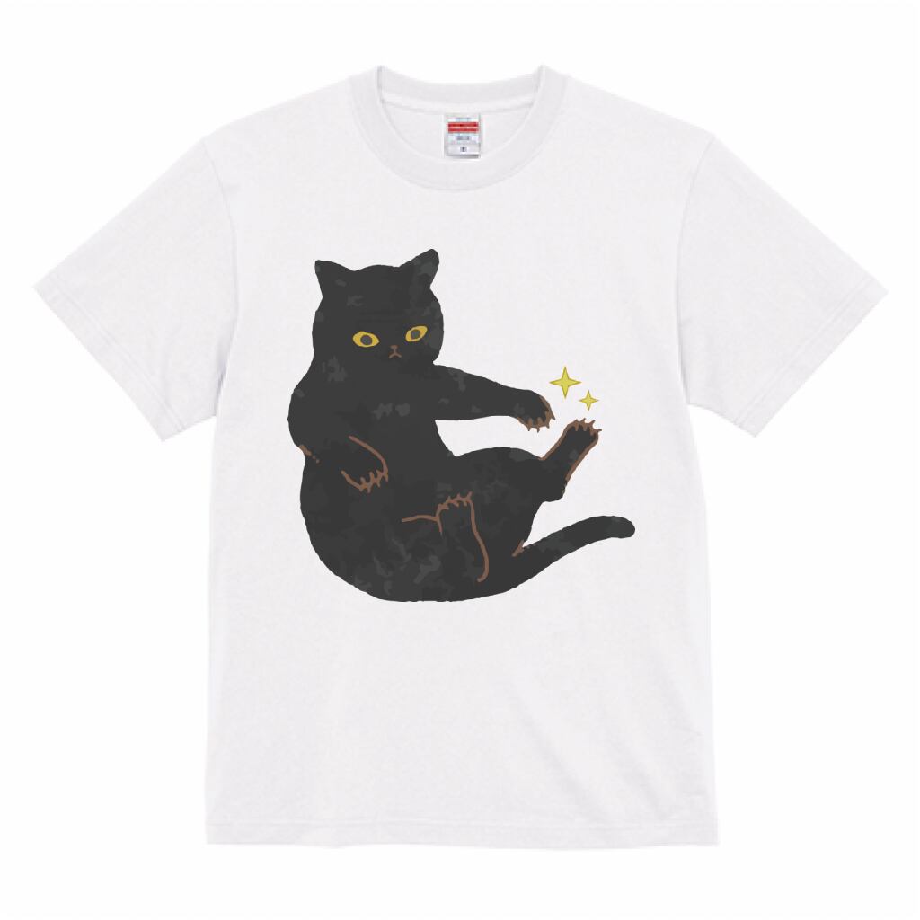 CHOPOVA LOWENA 猫Tシャツ Chopova Lowena White & Black Cat Consort Short Sleeve Mesh T-shirt