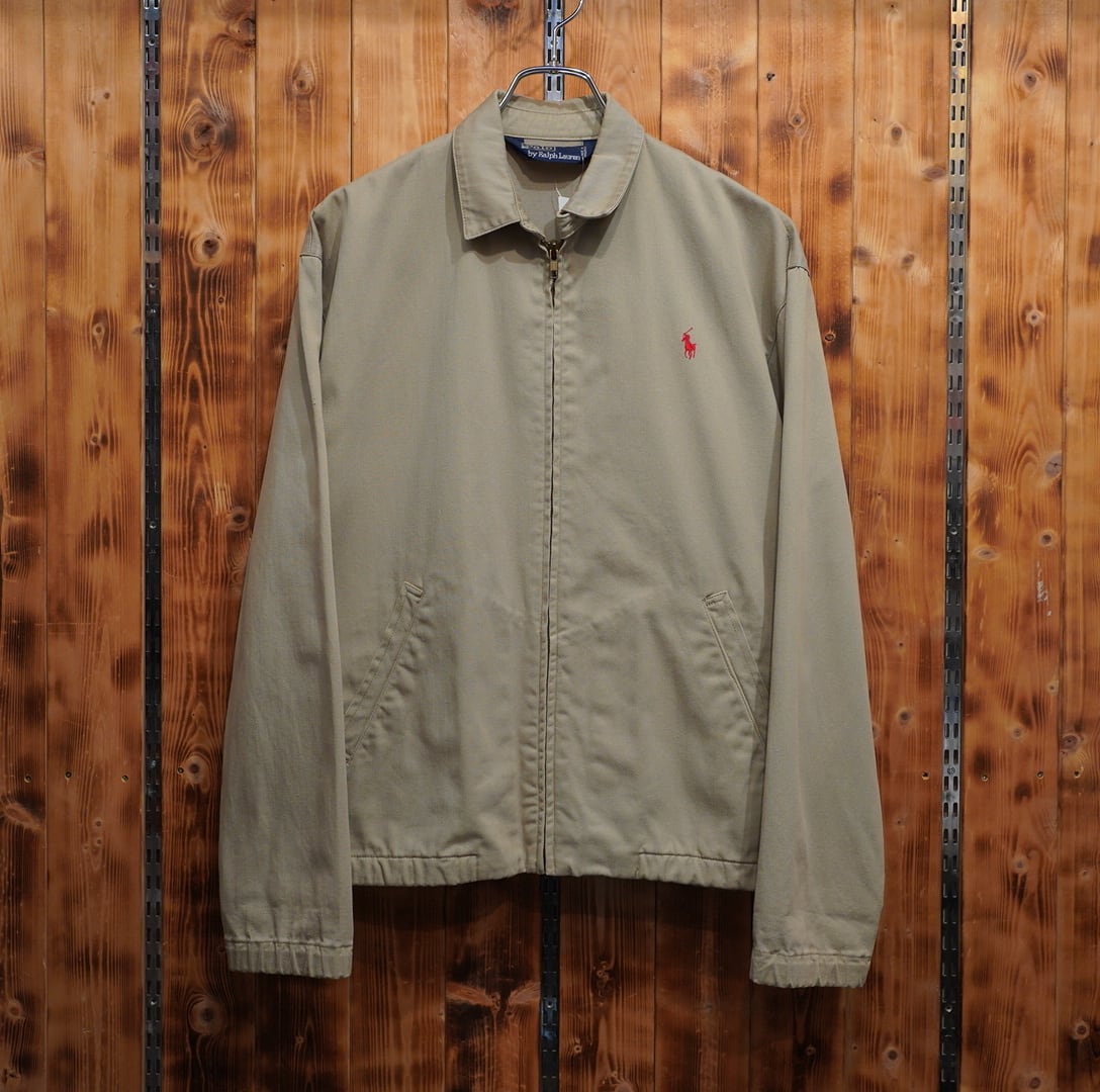 90s ralphlauren スイングトップ M/ドリズラージャケット スウィングトップ ラルフローレン