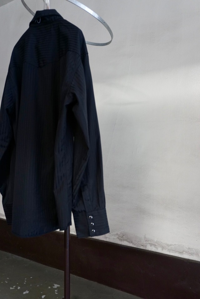 Wrangler shadow stripe western shirt