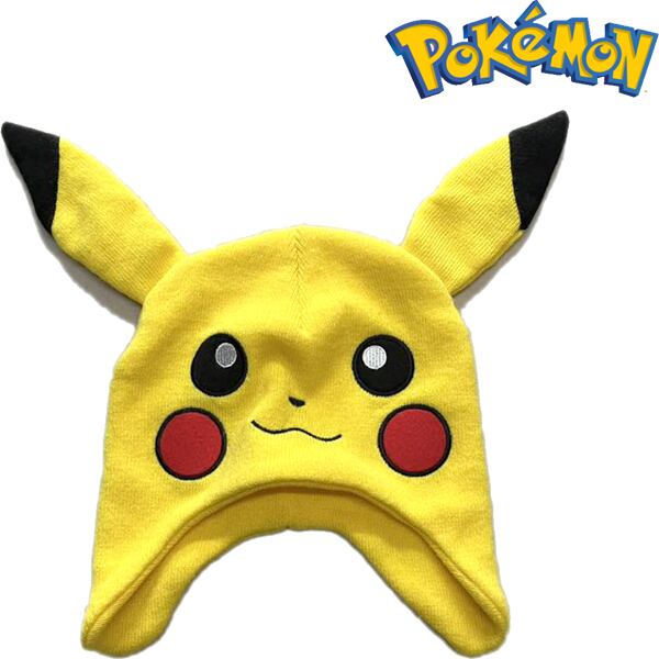 1点物◇ポケモン黄ピカチュウPokemonニット帽ニットキャップ/ビーニー