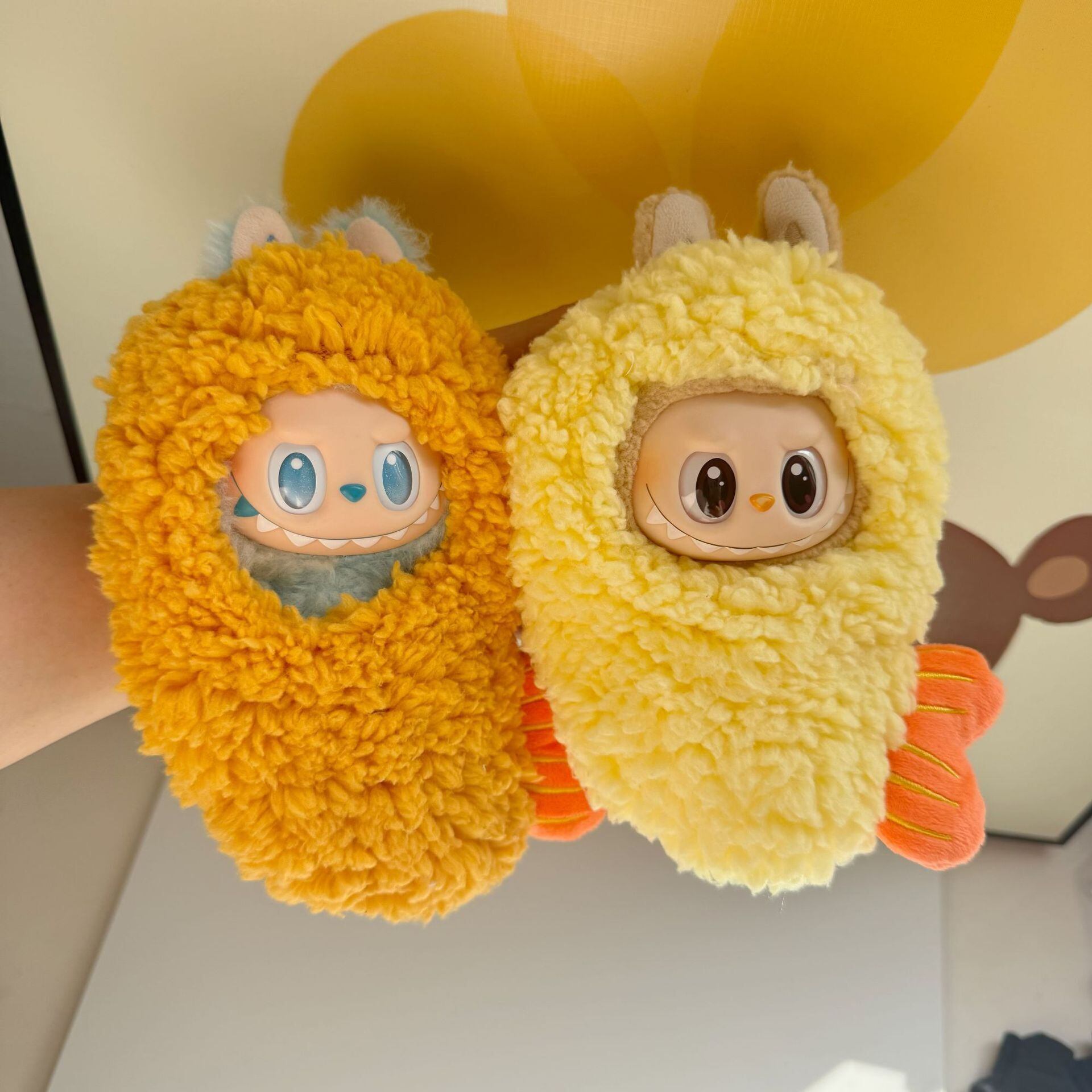 【エビフライコスチューム】 Labubu用 エビフライコスチューム 新登場 エビの天ぷら 立体 cosplay 着ぐるみ