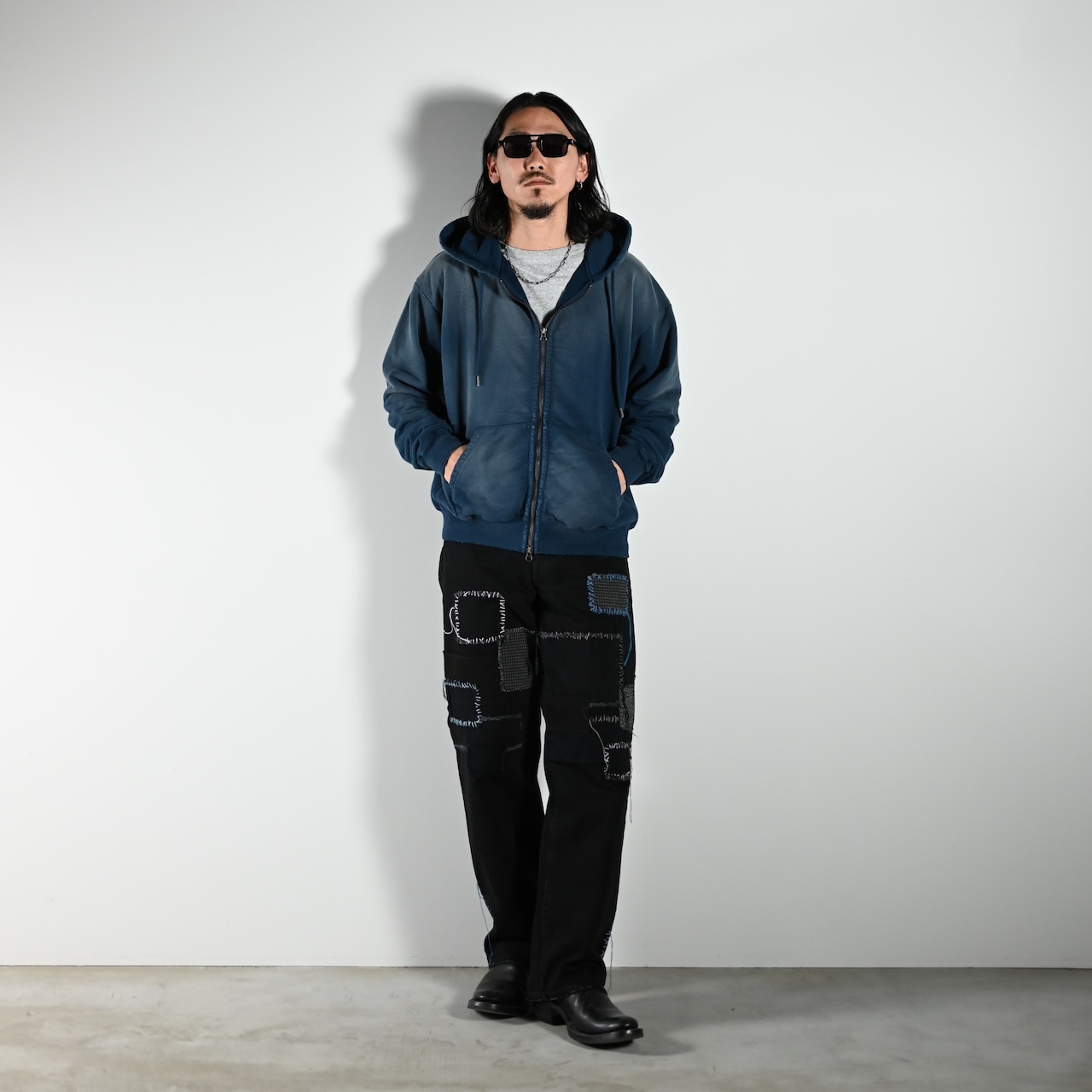 ANACHRONORM / FADED FULL ZIP HOODIE
