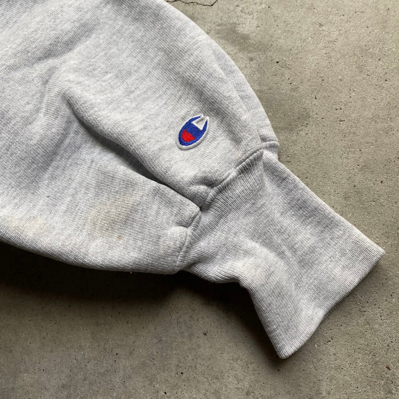 90年代 チャンピオン 刺繍タグ カレッジ ロゴプリント カットオフ 