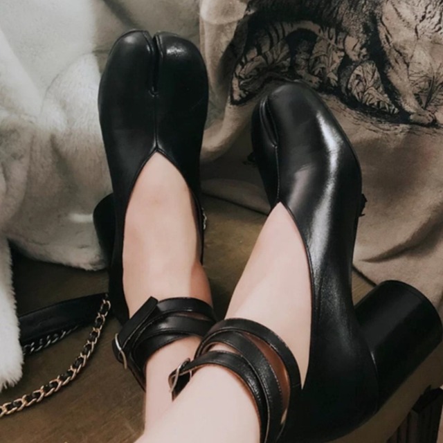 2way ストラップ タビ パンプス 223627