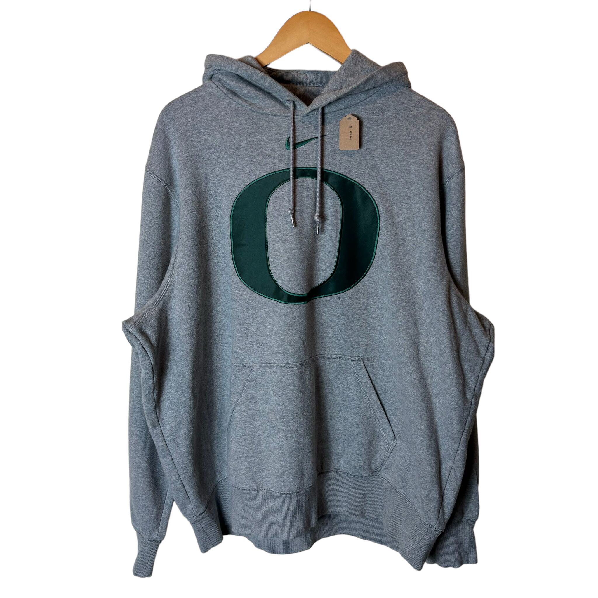 NIKE パーカー センタースウッシュ グレー スウェット No.754