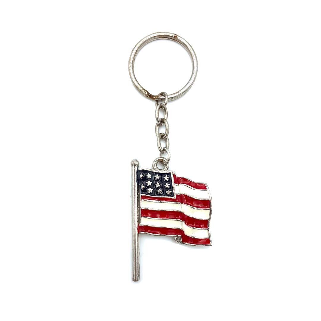 U.S.A flag Key Chain