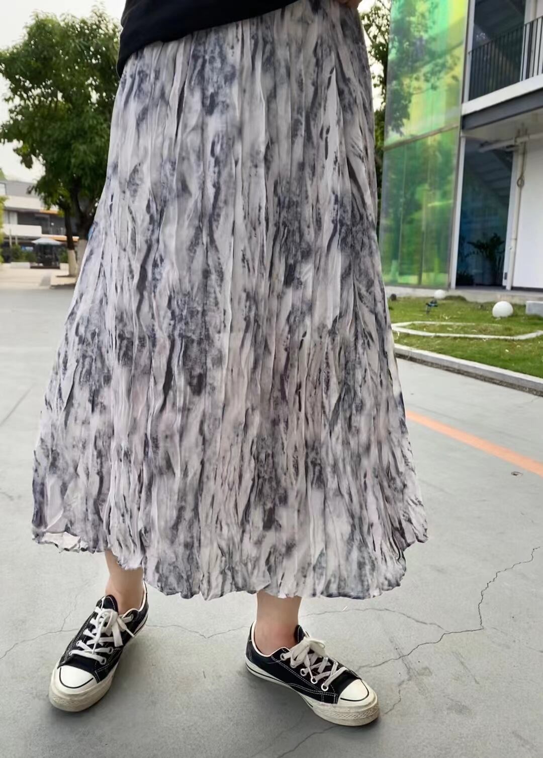 ダークタイダイ　スカート　AJ1365-E005